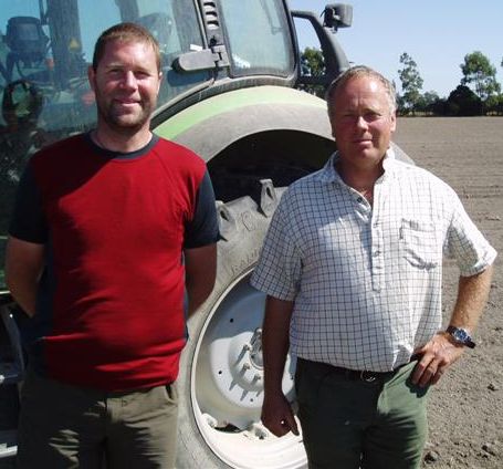 Photo of Merf (left) and Tim (right)